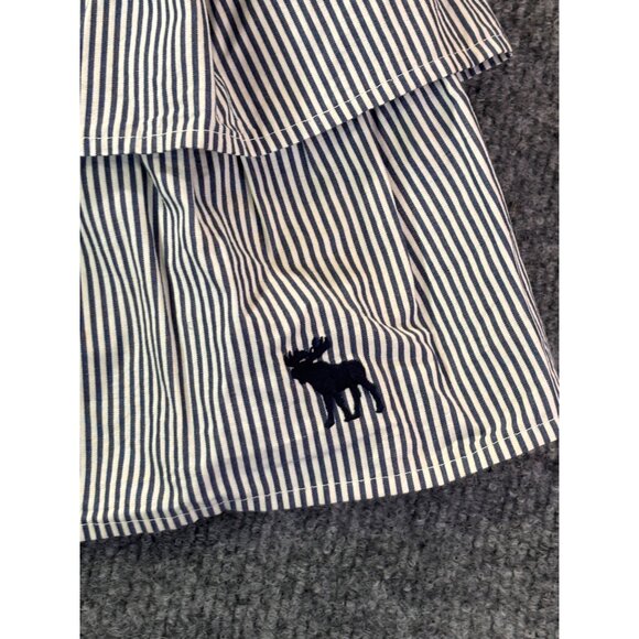 Abercrombie & Fitch girls dress size Large spagetti strap Stripes with ruffles - Picture 3 of 12